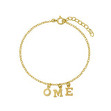 Personalized Letter Bracelet