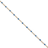 Blue Ball Bracelet
