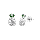 Luxe Pineapple Stud Earrings