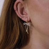 Ballet Bow Earrings