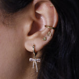 Little Heart Huggie Earrings