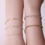 Large Paperclip Bracelet