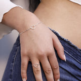 Fall In Love Chain Ring