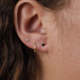 Little Star Huggie Earrings