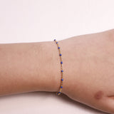 Blue Ball Bracelet