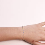 Blue Ball Bracelet