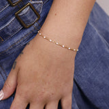 White Ball Bracelet
