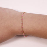 Pink Ball Bracelet