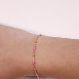 Pink Ball Bracelet