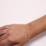 Teal Ball Bracelet