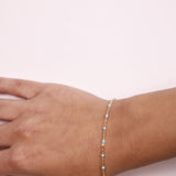 Teal Ball Bracelet