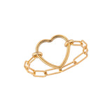Fall In Love Chain Ring