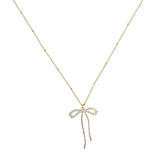 Ballet Bow Necklace