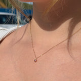 Birthstone Heart Necklace