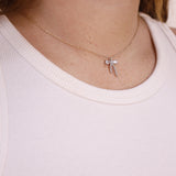 Dainty Bow Necklace