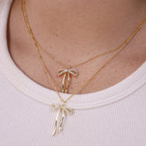 Ballet Bow Necklace