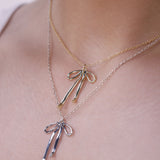 Golden Bow Necklace