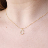 Sparkly Initial Necklace