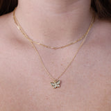 Fly Away Butterfly Necklace