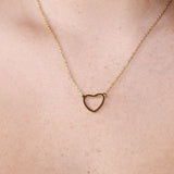 Open Heart Necklace