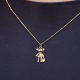 Teddy Bear Necklace