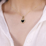 Double Sided Heart Necklace