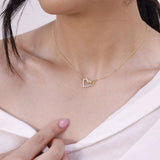 Linked Heart Necklace