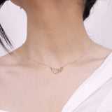 Linked Heart Necklace