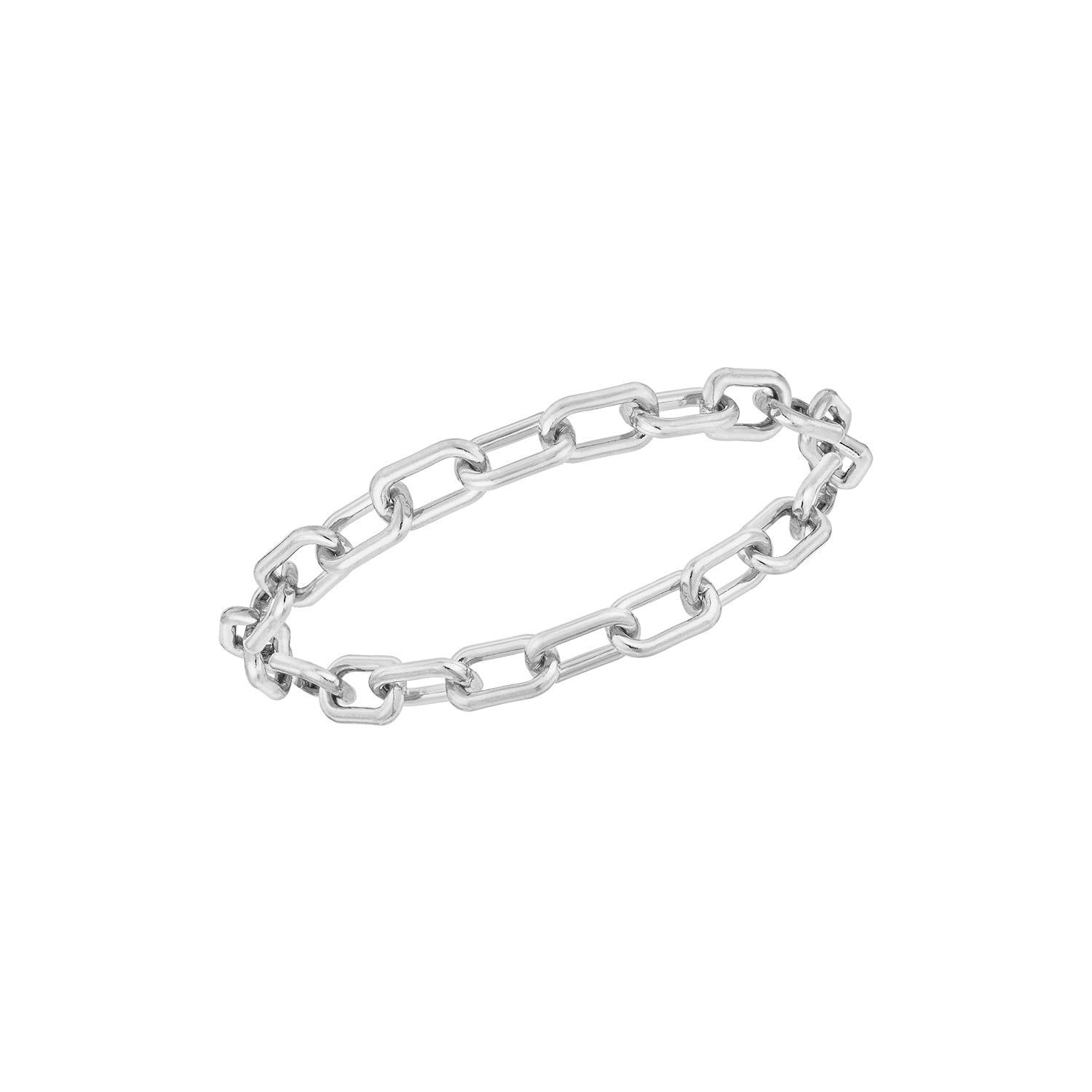 Boyfriend Paperclip Chain Ring