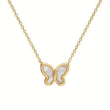 Pearl Butterfly Necklace