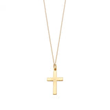 Flat Cross Necklace